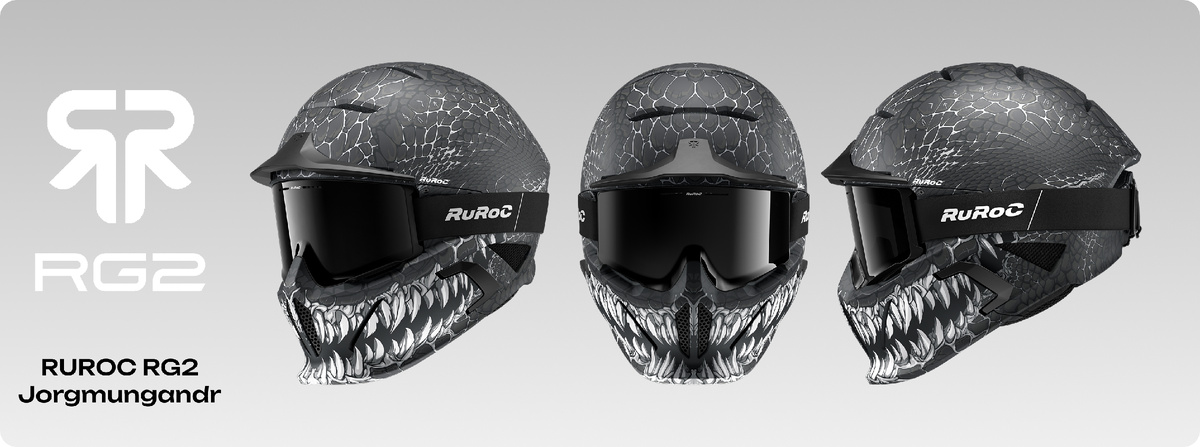 Новые расцветки шлемов Ruroc RG2 сезона 2026-2027.