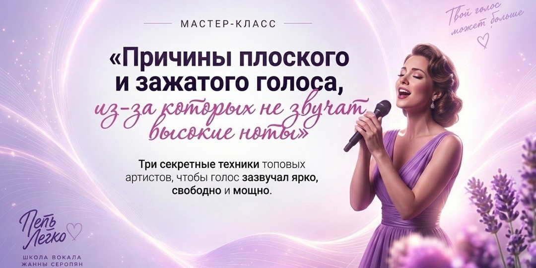 Часто человек оценивает свой голос, но не видит реальную причину