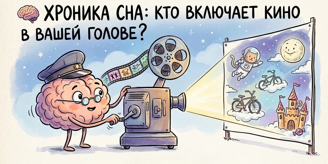 🧠 ХРОНИКА СНА: КТО ВКЛЮЧАЕТ КИНО В ВАШЕЙ ГОЛОВЕ?