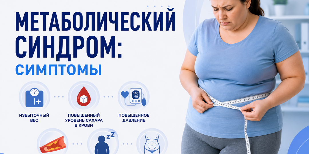 Метаболический синдром: симптомы
