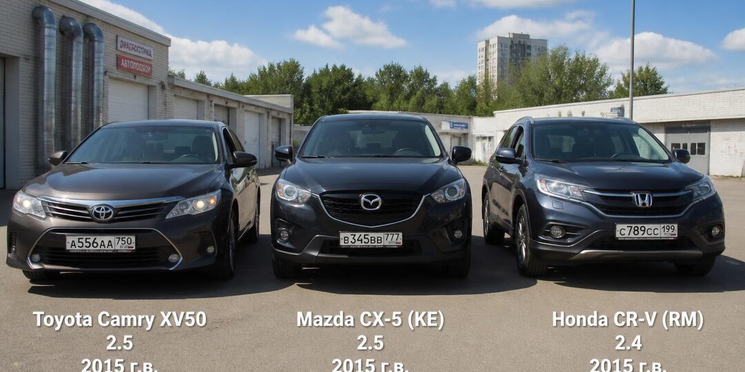 «Японец не гниёт»: посмотрел пороги трёх машин 2015 года и удивился