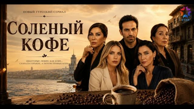 Турецкий сериал «Соленый кофе»: первый взгляд на комедийную премьеру со звездным актерским составом