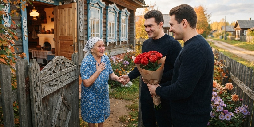 Она нашла близнецов замерзающими в сугробе. Спустя 15 лет братья назвали её мамой и усадили за свадебный стол