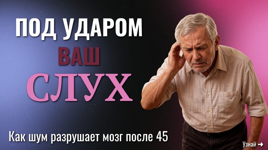 Он разрушает ваш мозг после 45: нейробиологи назвали звук, который вы слышите каждый день