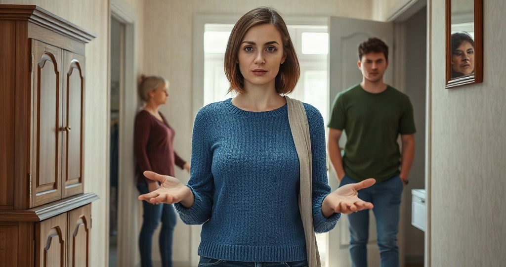 — Я больше не твоя дочь, а ты мне не мать, — сказала Алина, закрывая дверь.
