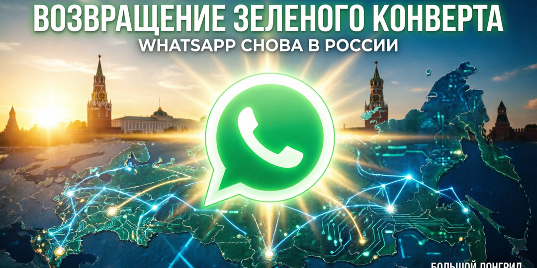 ЭПОХА ВОЗВРАЩЕНИЯ: КАК WHATSAPP СНОВА ПОКОРИЛ РОССИЮ И ЧТО ЭТО ЗНАЧИТ ДЛЯ БУДУЩЕГО ЦИФРОВЫХ КОММУНИКАЦИЙ