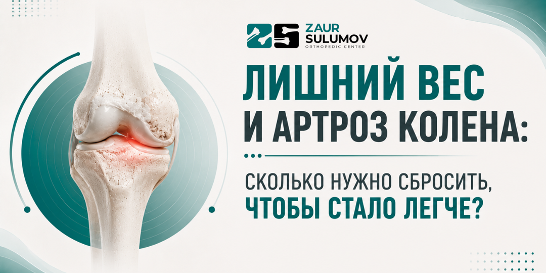 Лишний вес и артроз колена: сколько нужно сбросить, чтобы стало легче?