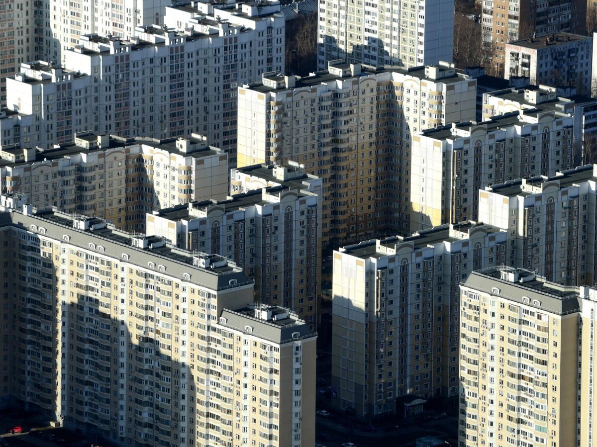    Вид на дома жилого комплекса в Москве | © РИА Новости / Алексей Майшев