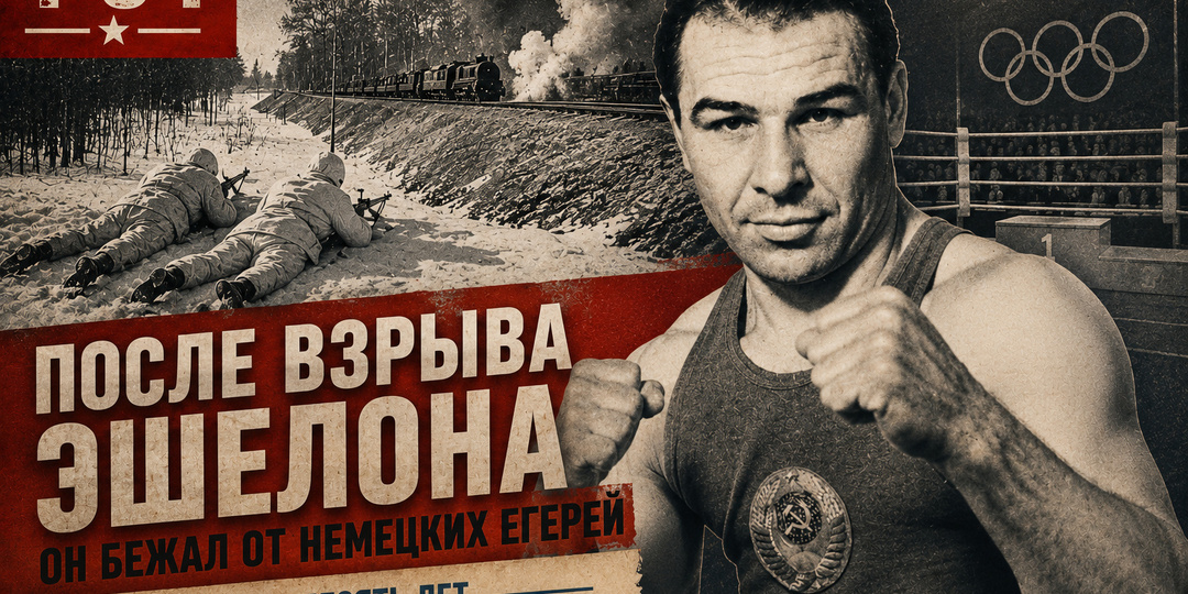 После взрыва эшелона он бежал от немецких егерей — спустя десять лет стоял на олимпийском пьедестале