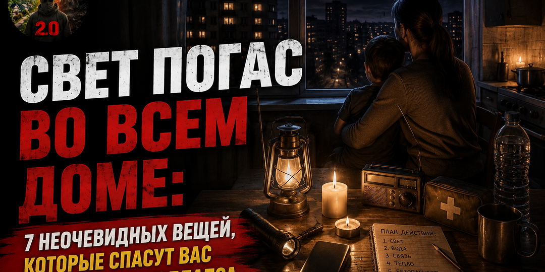 Свет погас во всем доме: 7 неочевидных вещей, которые спасут вас от бытового коллапса