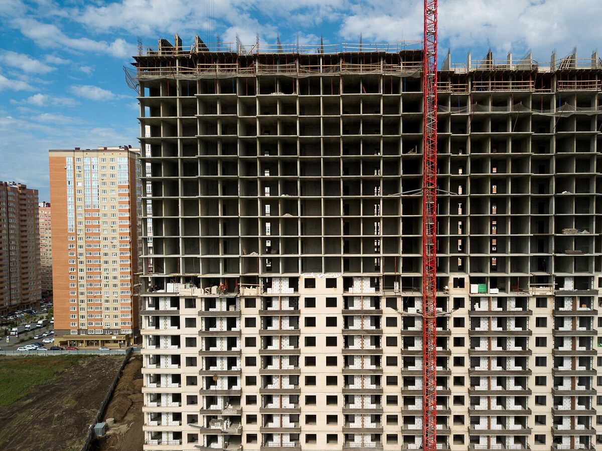    Строительство жилых домов | © РИА Новости / Виталий Тимкив