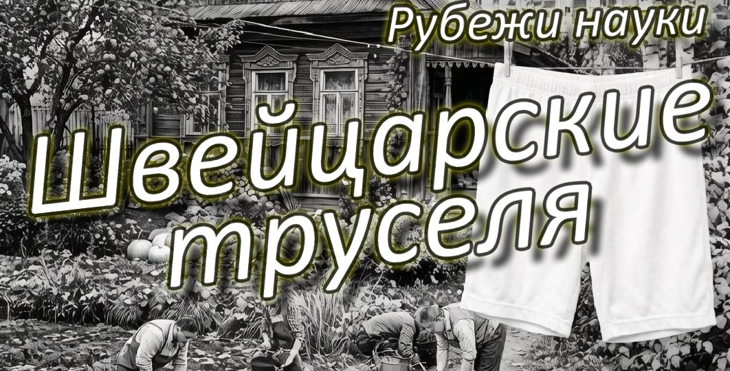Трусы как индикатор жизни: чему нас научил необычный швейцарский эксперимент