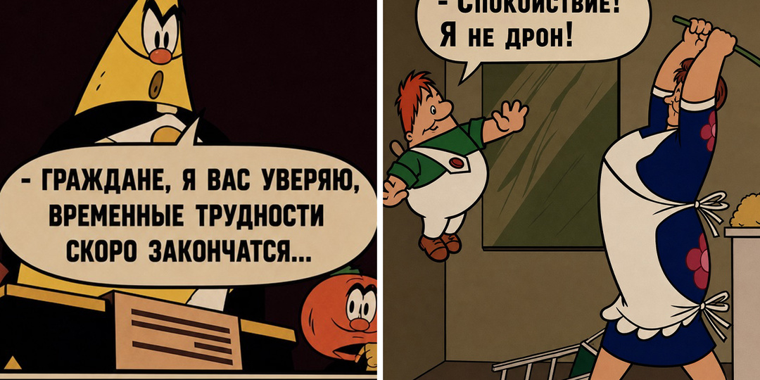Герои советских мультфильмов, которые наконец сказали то, что думают
