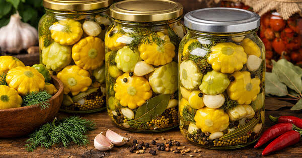 Рецепты заготовок кабачков и патиссонов: сохраняем урожай вкусно и на всю зиму