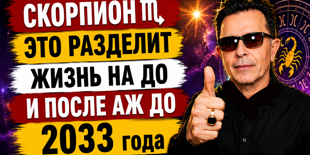 СКОРПИОН♏ ВНИМАНИЕ! ЭТИ ДАТЫ РАЗДЕЛЯТ ЖИЗНЬ НА ДО И ПОСЛЕ! 7 СОБЫТИЙ, КОТОРЫЕ ПОКАЖУТ ВАШУ БУДУЩУЮ ЖИЗНЬ ДО 2033. Гороскоп СЕНТЯБРЬ 2026