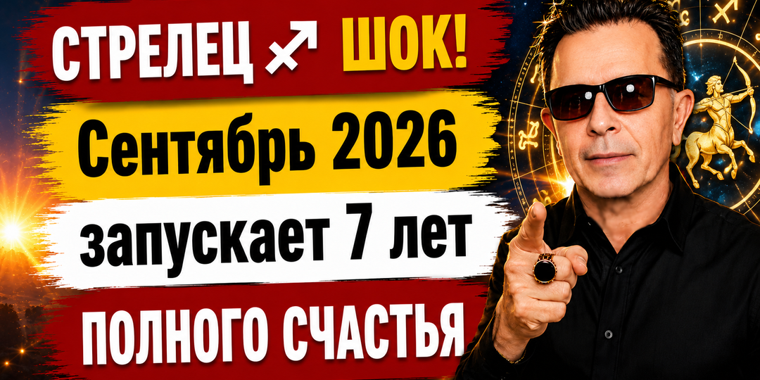 СТРЕЛЕЦ ♐ВСЕЛЕННАЯ ЗАПУСКАЕТ НЕОБРАТИМЫЕ ПЕРЕМЕНЫ. 7 СОБЫТИЙ, КОТОРЫЕ МОГУТ ЗАДАТЬ ЖИЗНЬ ДО 2033 ГОДА. Гороскоп СЕНТЯБРЬ 2026