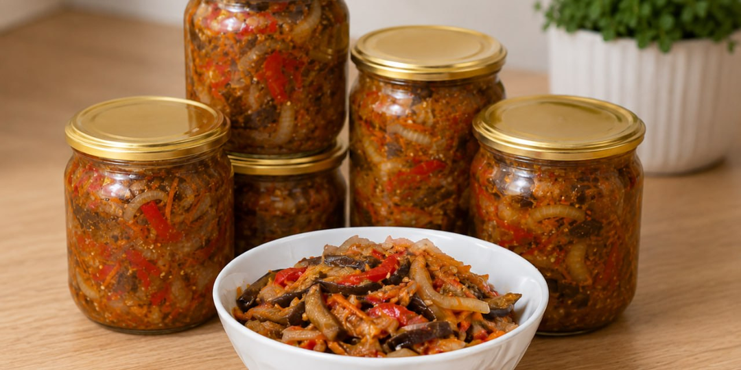 Баклажаны по-корейски на зиму: остренькие, ароматные и очень вкусные