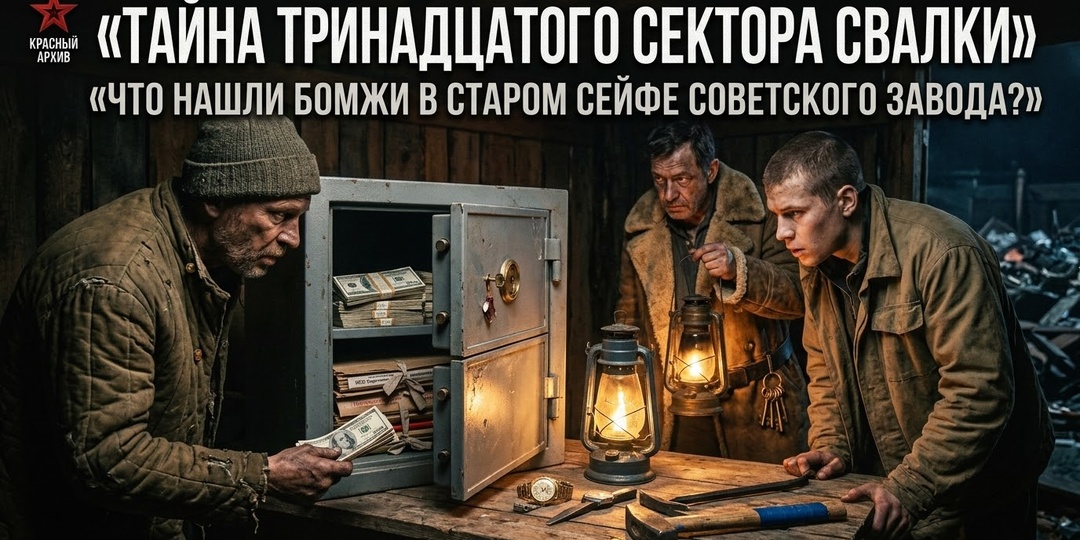 Нашли закопанный сейф на свалке, под тоннами мусора