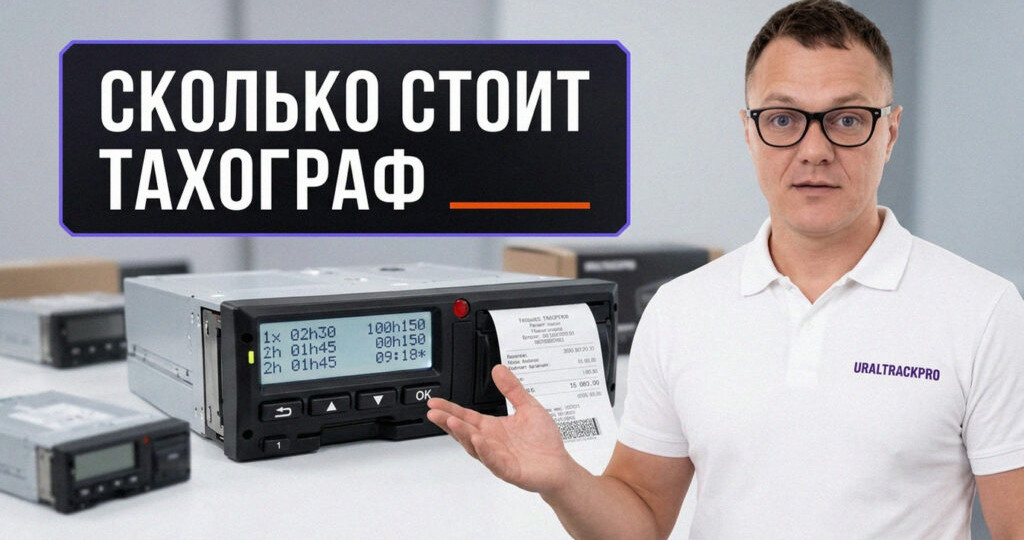 Купить тахограф на грузовик: сколько стоит с установкой