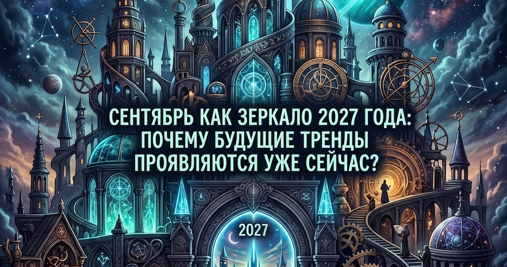 Сентябрь как зеркало 2027 года: почему будущие тренды проявляются уже сейчас?