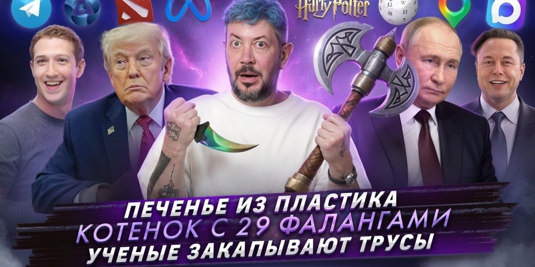 № 754 Печенье из пластика / Котенок с 29 фалангами / Ученые закапывают трусы