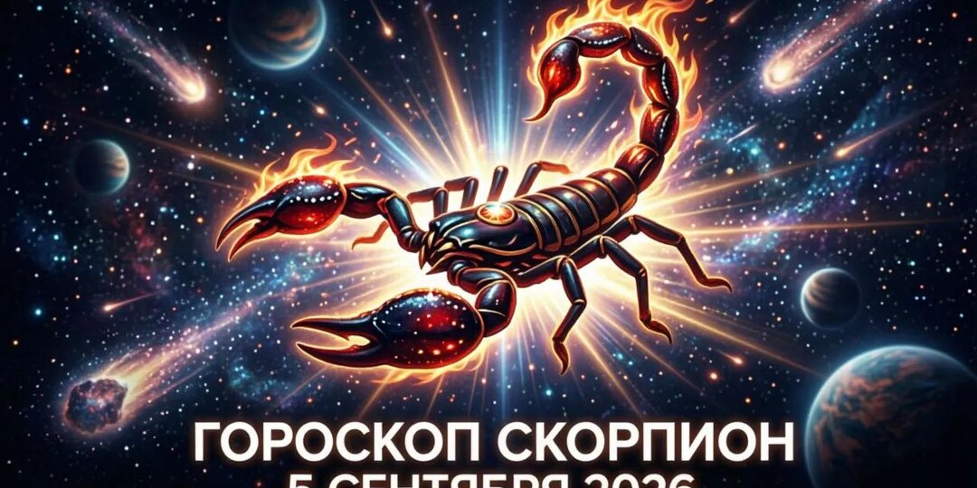 Скорпион, 5 сентября 2026. Код доступа к твоей реальности разблокирован
