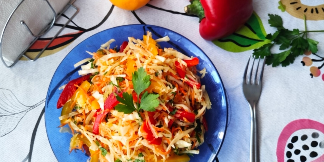 Витаминный овощной салат с редькой: вкусно и полезно