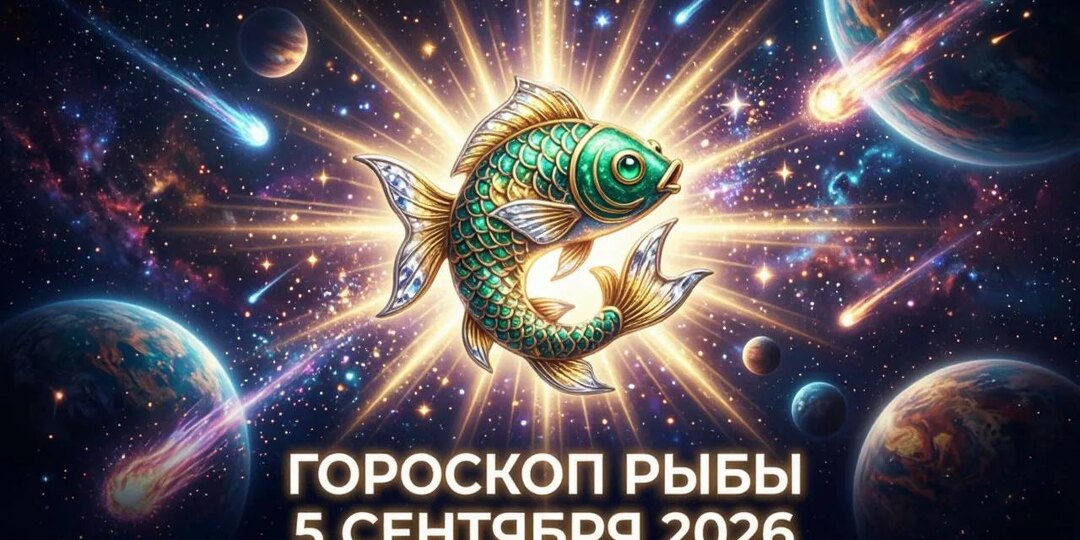 Рыбы, 5 сентября 2026: Вселенная переписывает твой сценарий. Код доступа к удаче и любви открыт