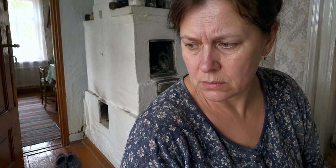 В первую ночь в доме жениха я услышала три удара из печи. Утром его дочь спросила: «Три раза было?