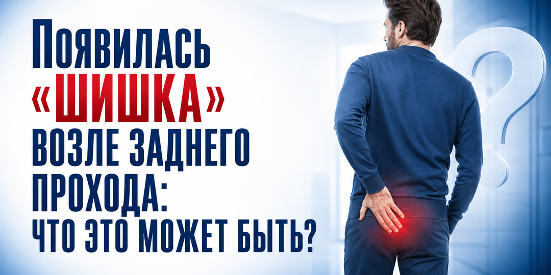 Появилась «шишка» возле заднего прохода: что это может быть?