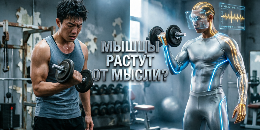 🧠 МЫШЦЫ РАСТУТ ОТ МЫСЛИ? Нейро-взлом ЦНС, который используют в НБА