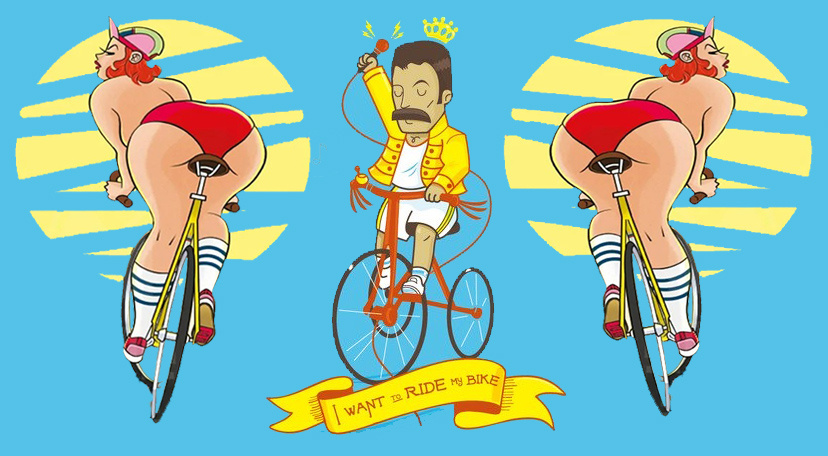 Как группа QUEEN «осквернила» велосипеды (о «Bicycle Race» и других песнях альбома «Jazz»)