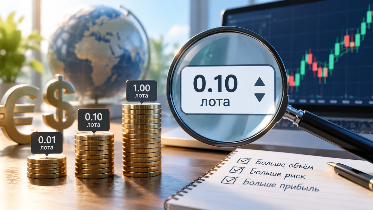 Лот на Forex: как читать объём сделки