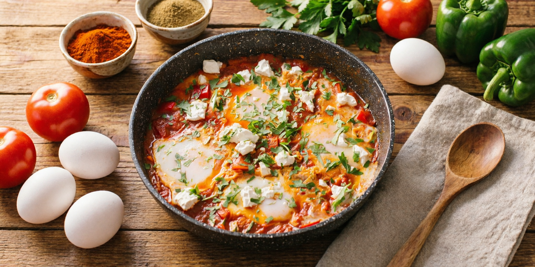 🍳 Шакшука. Готовим идеальную шакшуку с жидким желтком 🍳🍅