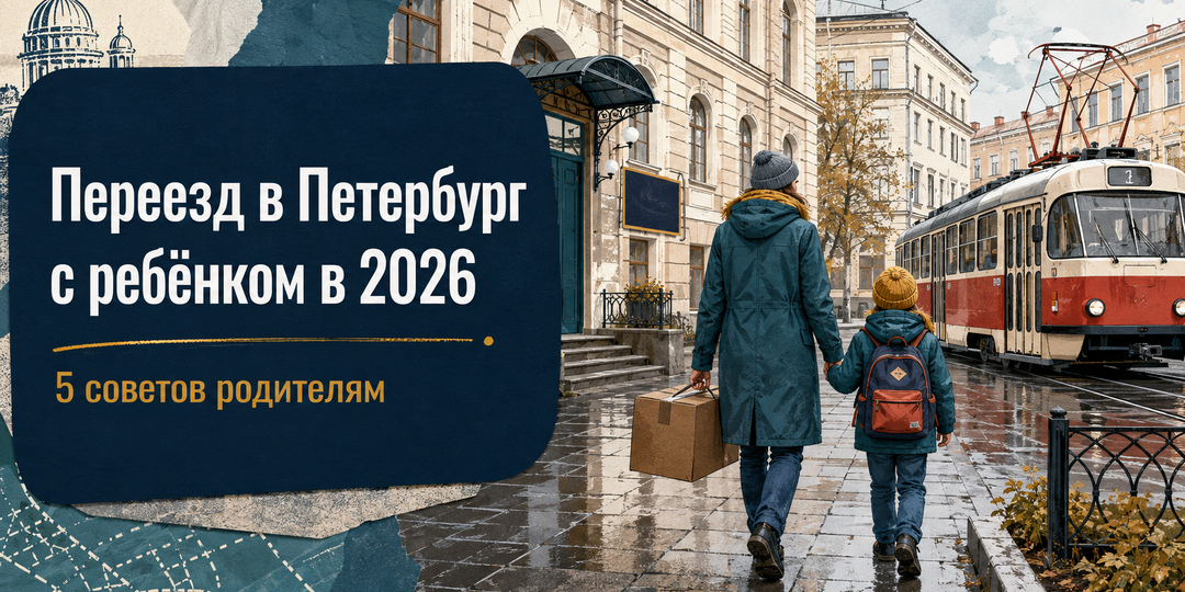 Стоит ли переезжать в Санкт-Петербург с ребенком в 2026 году: 5 советов родителям
