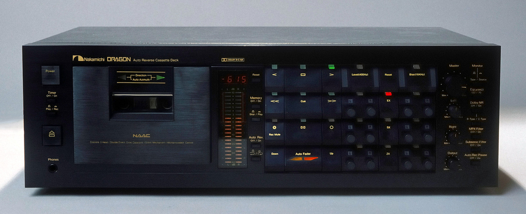 Nakamichi Dragon - как Японцы на 10 лет от Прогресса отставали или почему разорился бренд