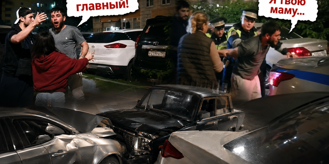 В Подмосковье местные жители едва не растерзали буйного приезжего после того, как он «поднял на уши» весь двор.