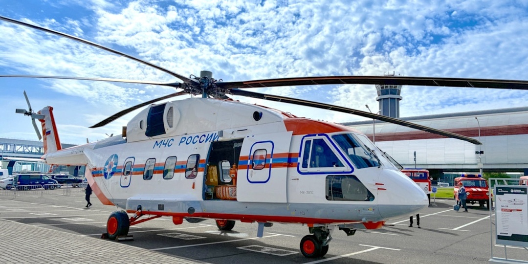 Арктический вертолет Ми-38ПС с рекордной дальностью полета в 1,5 тыс. км для работы на Севморпути впервые представлен на выставке