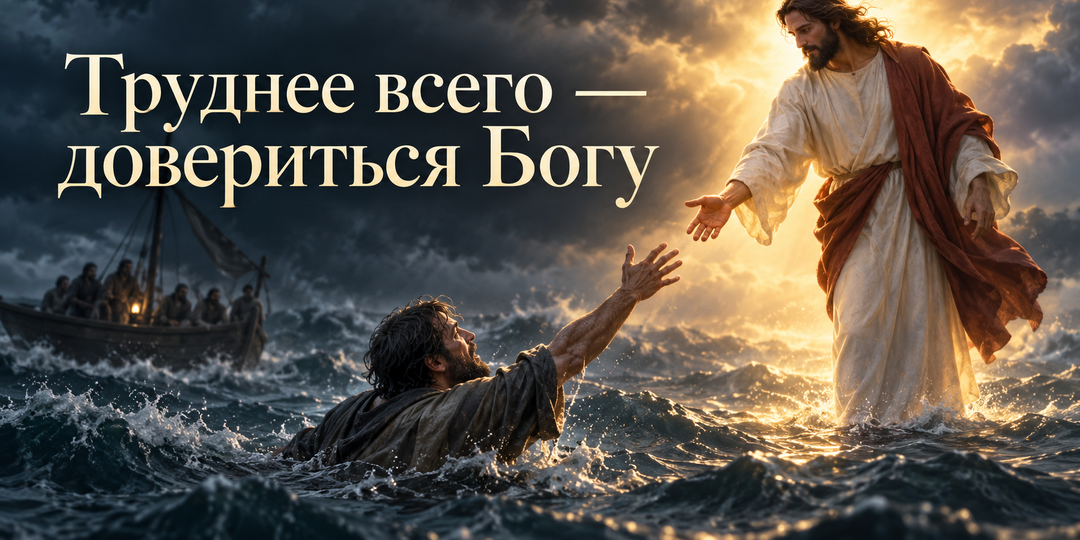 Труднее всего — довериться Богу