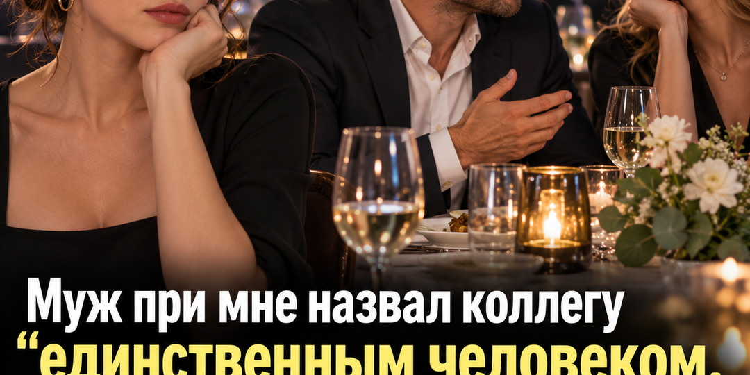 💔 Я думала, у мужа просто хорошая коллега. Пока не узнала, что она знает о нашем браке