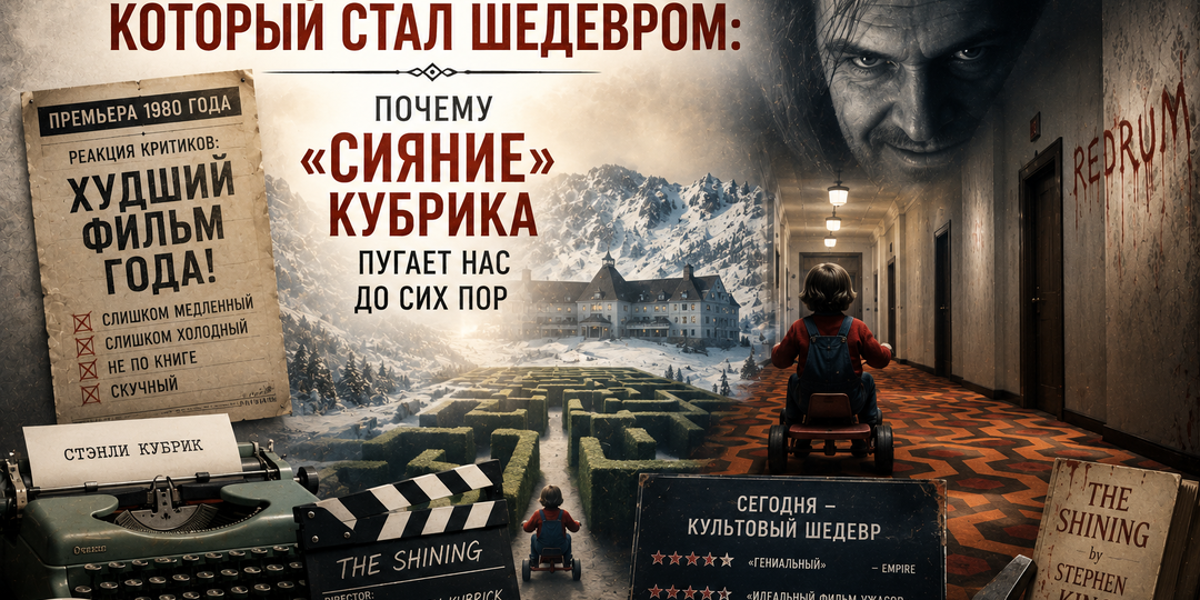 Худший фильм года, который стал шедевром: почему «Сияние» Кубрика пугает нас до сих пор