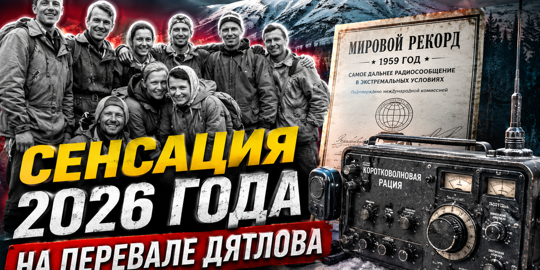 Сенсация 2026 года на Перевале Дятлова. Зачем группе на самом деле понадобилась коротковолновая рация?