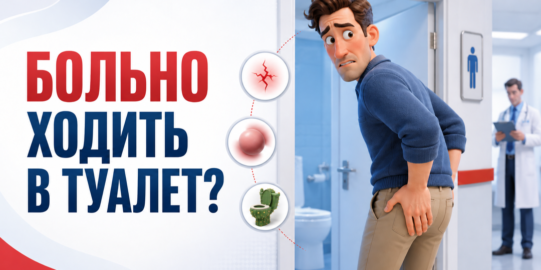 Больно ходить в туалет: почему возникает боль и когда нужен врач?