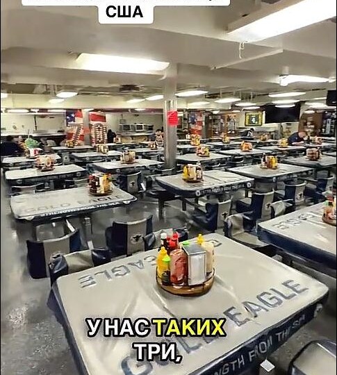 Немного об еде на авианосце