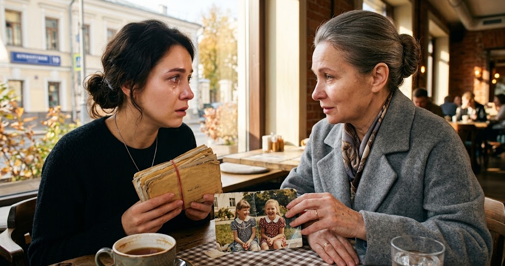 Не сбрасывайте, я искала вас тридцать лет
