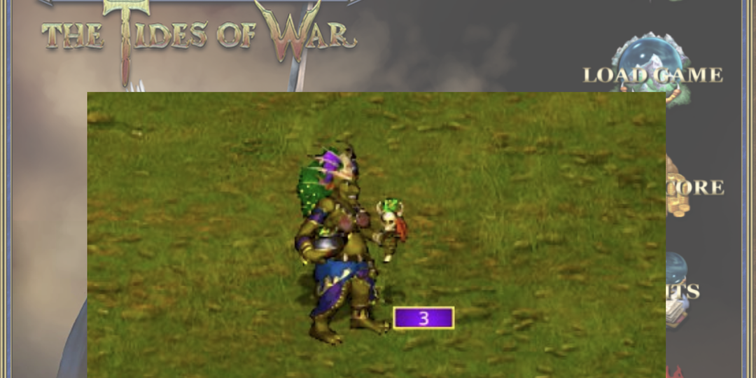 Heroes 3: Tides of War. Альтернативный юнит армии Крепость. Стрелок с замедлением