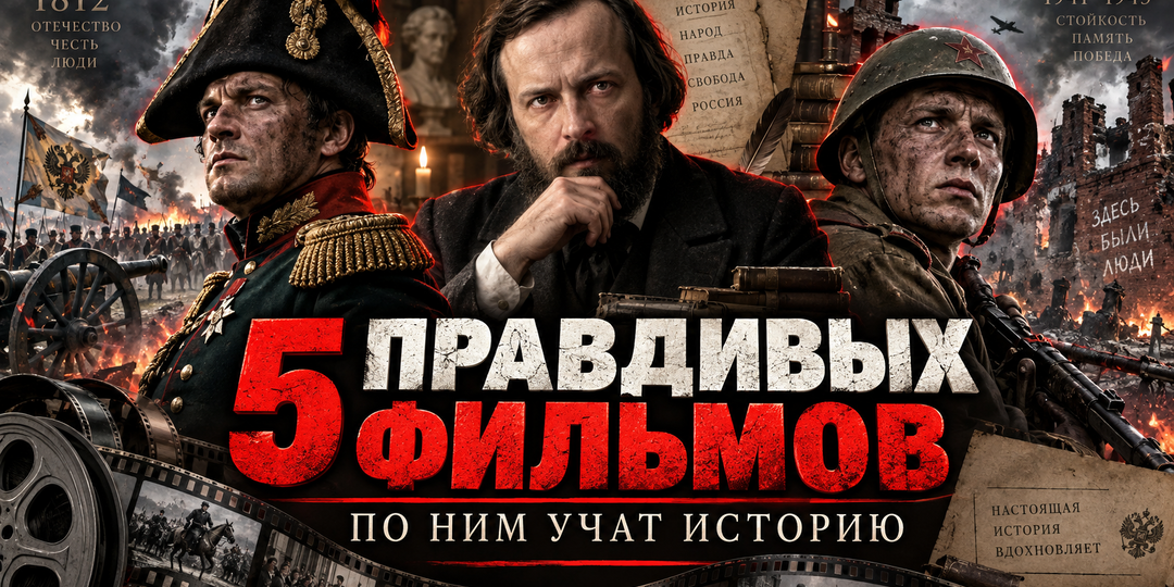 5 самых правдивых исторических фильмов, по которым действительно можно изучать историю
