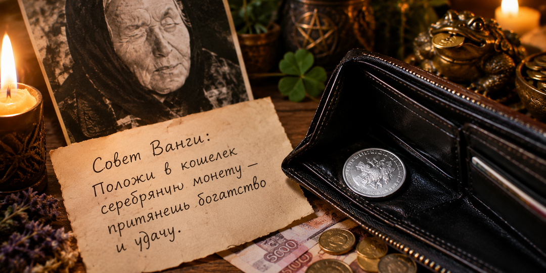 Как серебряная монета может изменить ваше отношение к деньгам (совет от Ванги)