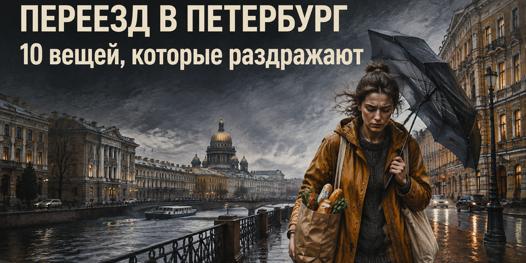 Что начинает раздражать после переезда в Санкт-Петербург: 10 вещей, которых не замечаешь в отпуске