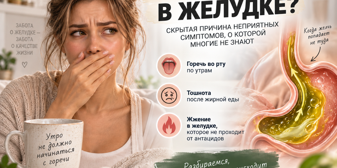 Желчь в желудке: почему появляется горечь во рту и что с этим делать